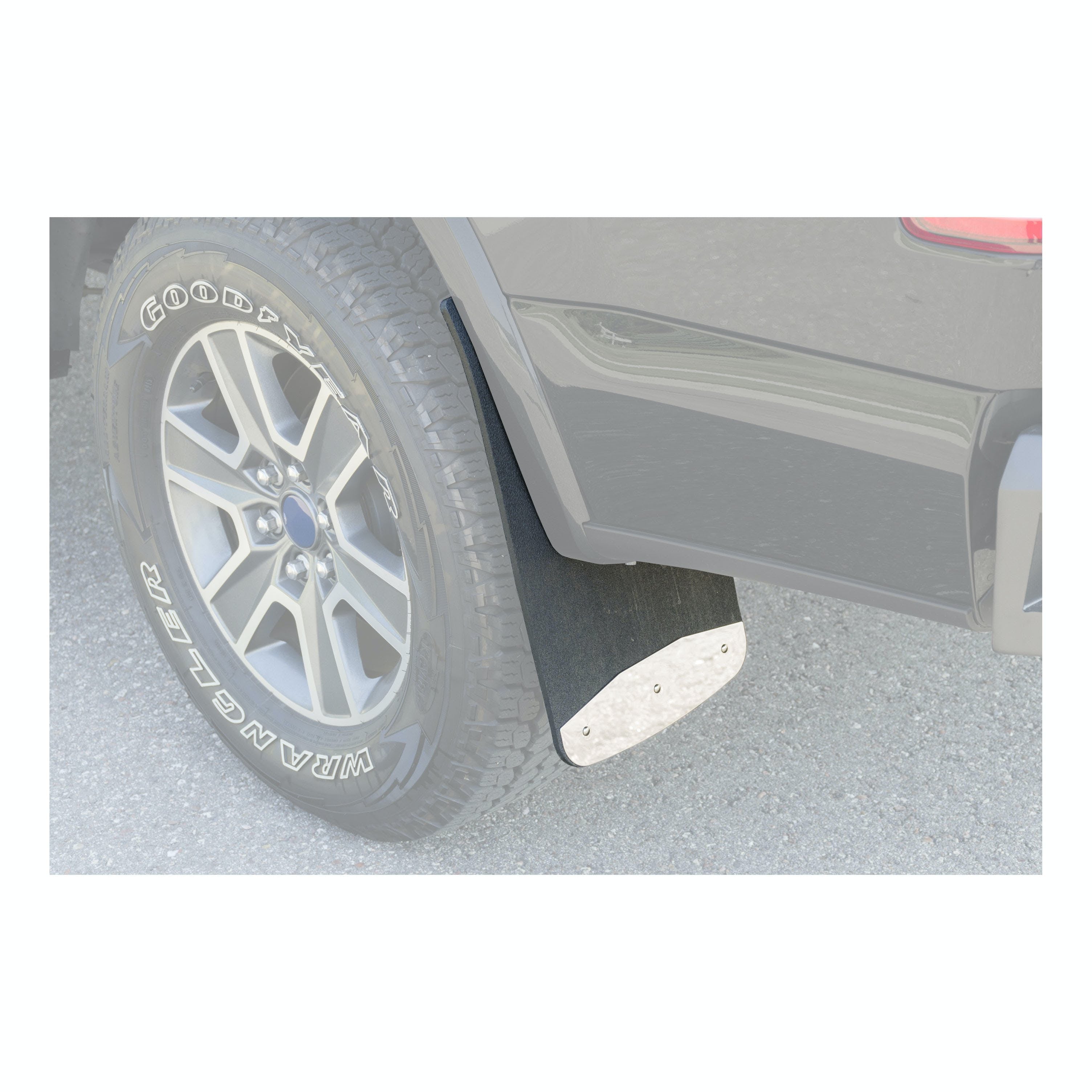 LUVERNE 251442 Textured Rubber Mud Guards - Rear 20 inch
