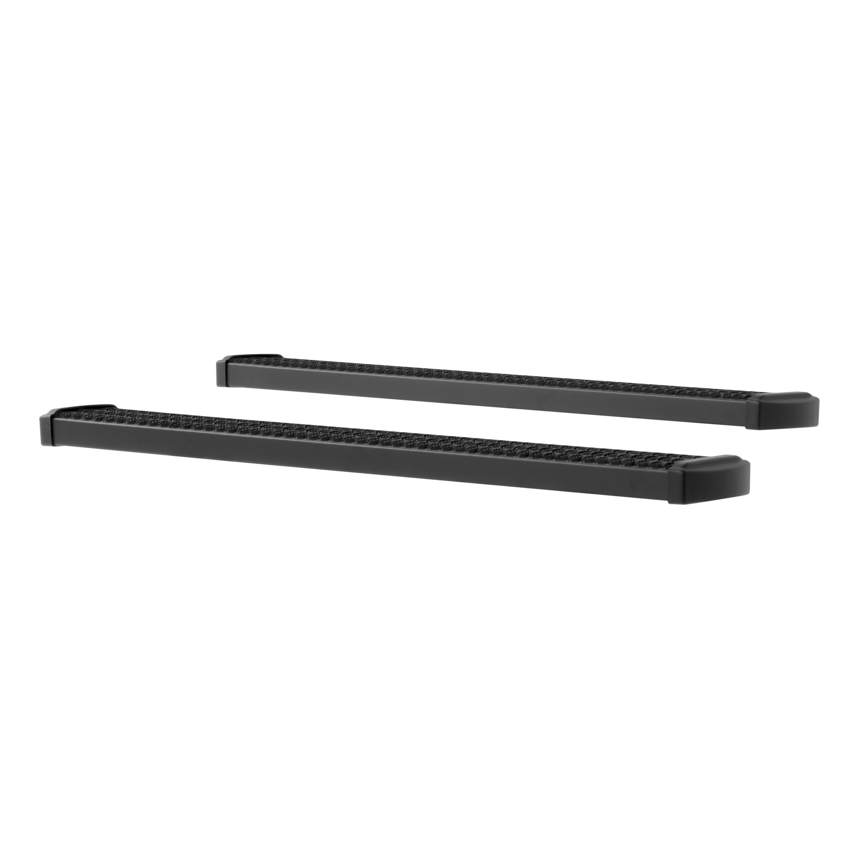 LUVERNE 415060-401231 Grip Step 7 inch Running Board, Black Textured Powder Coat