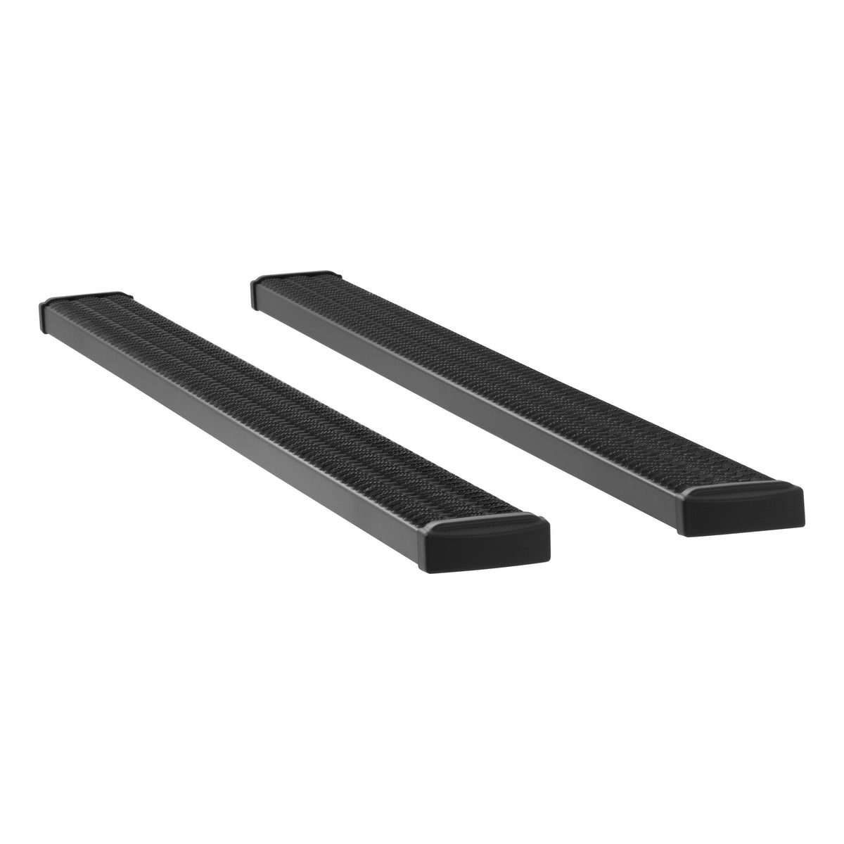 LUVERNE 415098-401232 Grip Step 7 inch Running Board, Black Textured Powder Coat