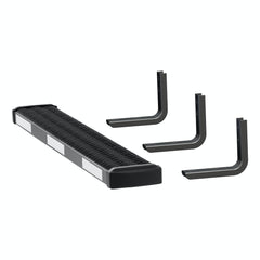 LUVERNE 415254-400743-0 Grip Step 7 inch x 54 inch Aluminum Passenger Running Board Fleet Kit