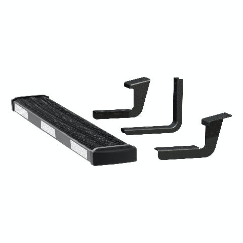 LUVERNE 415254-401473-0 Grip Step 7 inch x 54 inch Aluminum Passenger Running Board Fleet Kit