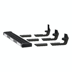 LUVERNE 415254-401727-0 Grip Step 7 inch x 54 inch Aluminum Passenger Running Board Fleet Kit