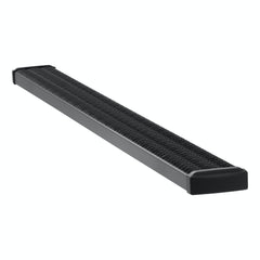 LUVERNE 415298 Grip Step 7 inch x 98 inch Black Aluminum Running Board (No Brackets)