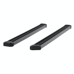 LUVERNE 416078-4055122 SlimGrip 5 inch Running Board, Black Textured Powder Coat Finish