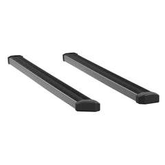 LUVERNE 416078-4055122 SlimGrip 5 inch Running Board, Black Textured Powder Coat Finish