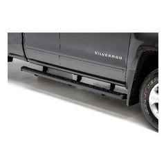 LUVERNE 416078-4055123 SlimGrip 5 inch Running Board, Black Textured Powder Coat Finish