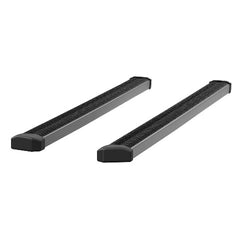 LUVERNE 416078-4055124 SlimGrip 5 inch x 78 inch Black Aluminum Running Boards, Select Ford F-250, F-350