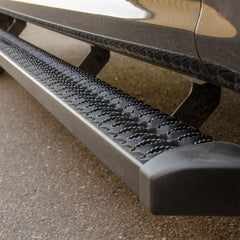 LUVERNE 416078-4055124 SlimGrip 5 inch x 78 inch Black Aluminum Running Boards, Select Ford F-250, F-350