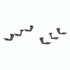 LUVERNE 416078-4055181 SlimGrip 5 inch x 78 inch Black Aluminum Running Boards