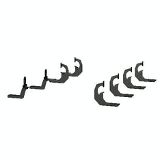 LUVERNE 416088-4055102 SlimGrip 5 inch Running Board, Black Textured Powder Coat Finish