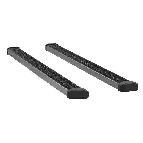 LUVERNE 416088-4055117 SlimGrip 5 inch Running Board, Textured Black Powder Coated Aluminum