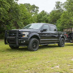 LUVERNE 416088-4055120 SlimGrip 5 inch Running Board, Black Textured Powder Coat Finish