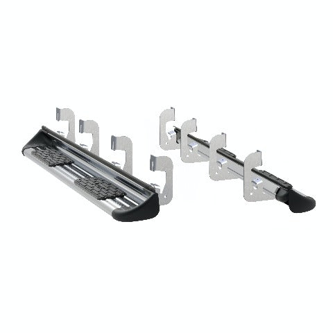 LUVERNE 480743-581443 Stainless Steel Side Entry Steps