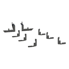 LUVERNE 571448 Bracket Kit, Textured Black Powder Coat