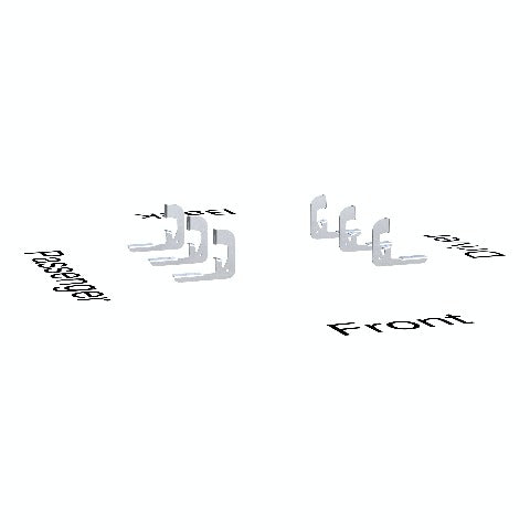 LUVERNE 581442 Running Board Mounting Bracket
