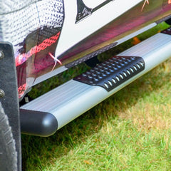 LUVERNE 584100-570747 O-Mega II 6 inch x 36 inch, 100 inch Black Aluminum Side Steps, Select Sprinter