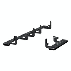LUVERNE 584100-571477 O-Mega II 6 inch x 36 inch, 100 inch Black Aluminum Side Steps
