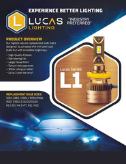 Lucas Lighting,L1-5202/PS24W PAIR Single output.  Replaces 5201/2,2504,7201/2,9009,H16,P24/W,PS24/N/W