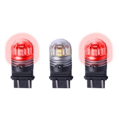 Putco HC7440R LumaCore 7440 Red , Pair (x3 Strobe with Bright Stop)