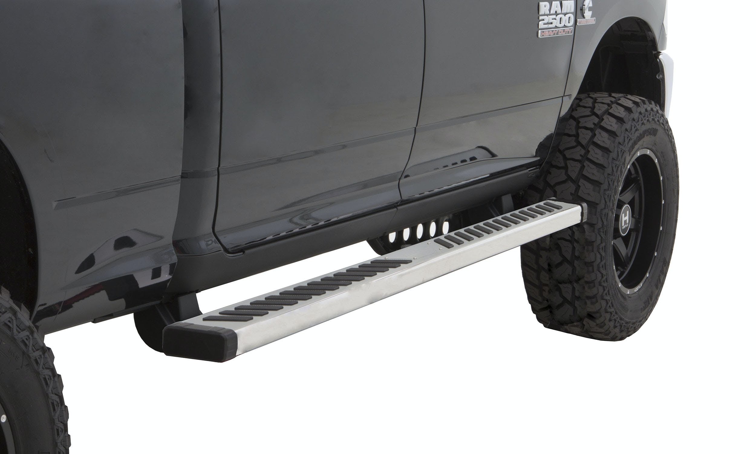 LUND 28665027 Summit Ridge 2.0 Running Board, Polished Stainless SUMMIT RIDGE 2.0 STAINLESS