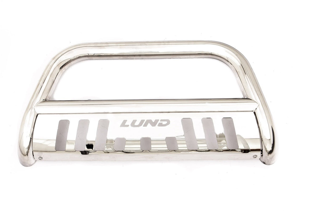 LUND 47021207 Bull Bar with Light and Wiring Stainless Steel BULL BAR W-LIGHT and WIRING-SS