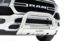 LUND 47021208 Bull Bar with Light and Wiring Stainless Steel BULL BAR W-LIGHT and WIRING-SS