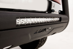 LUND 47121205 Bull Bar with Light and Wiring, Black BULL BAR W-LIGHT and WIRING-BLK