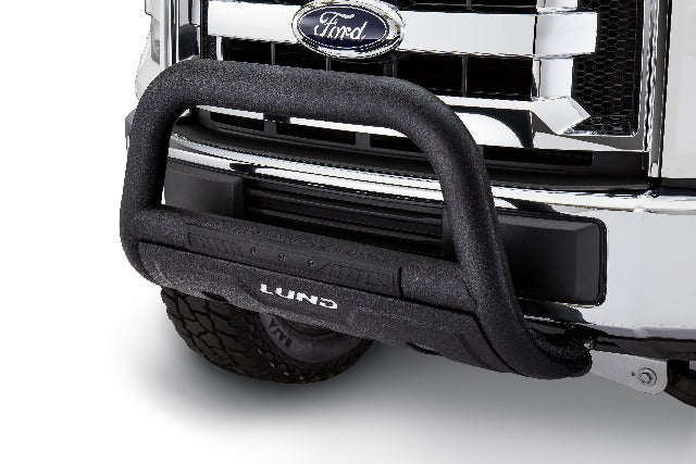 LUND 47121206 Bull Bar with Light and Wiring, Black BULL BAR W-LIGHT and WIRING-BLK