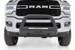 LUND 47121308 Bull Bar with Light and Wiring, Black
