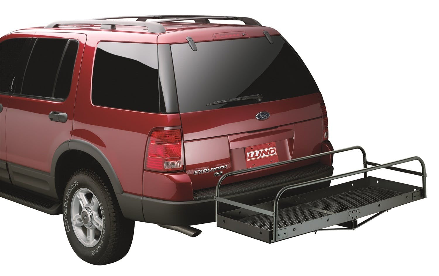 LUND 601008 Receiver Hitch Mounted Cargo Carrier Rail CARGO CARRIER ACCESSORIES