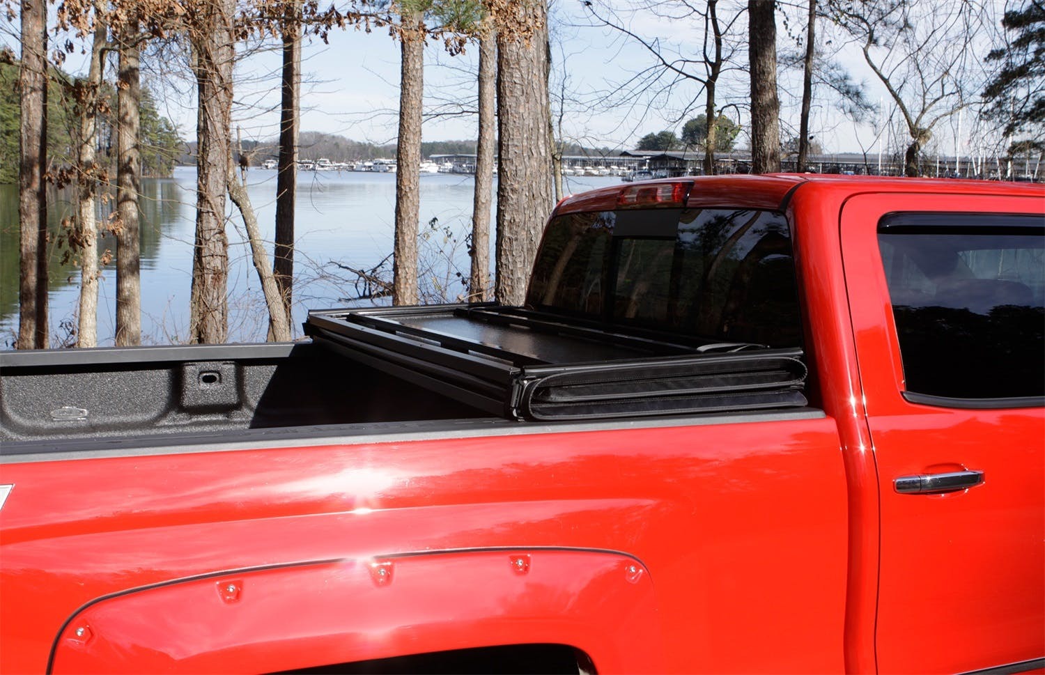 LUND 969557 Lund Hard Fold Tonneau Cover HARD FOLD TONNEAU COVER