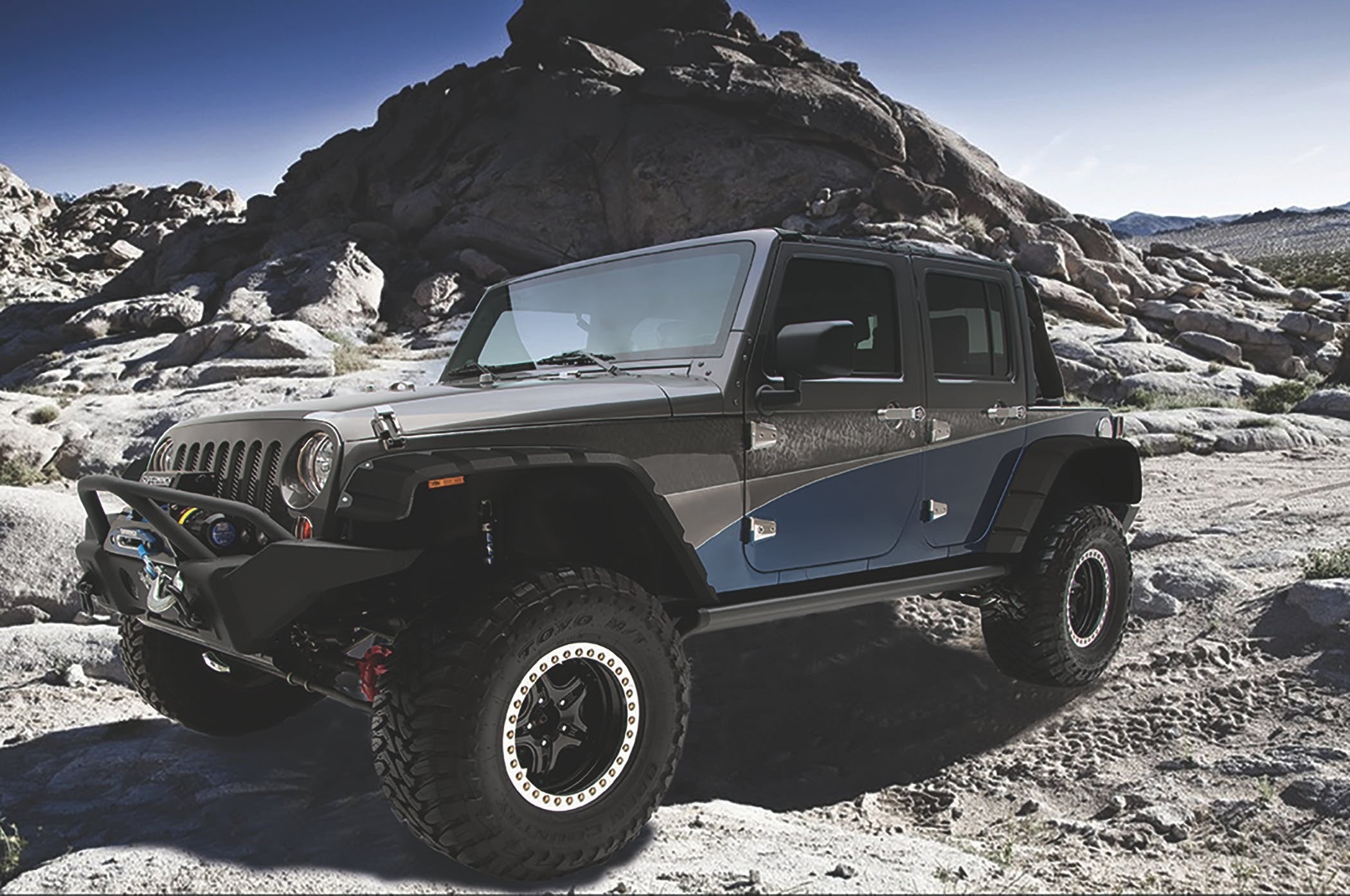 LUND RX605S RX-Style Fender Flares Jeep 4pc Smooth RX-JEEP RIVET STYLE 4PC SMOOTH
