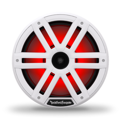 Rockford Fosgate M2-10H M2 10" Color Optix 2-Way Horn Loaded Speaker - WHT M2-10H