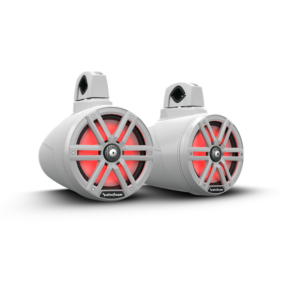 Rockford Fosgate M2 8 Color Optix 2-Way Wake Tower Speakers - Black M2WL-8 pn m2wl-8