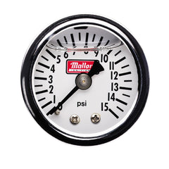 Mallory 29138 Mallory, Gage, Fuel Press,0-15psi,Mchncl