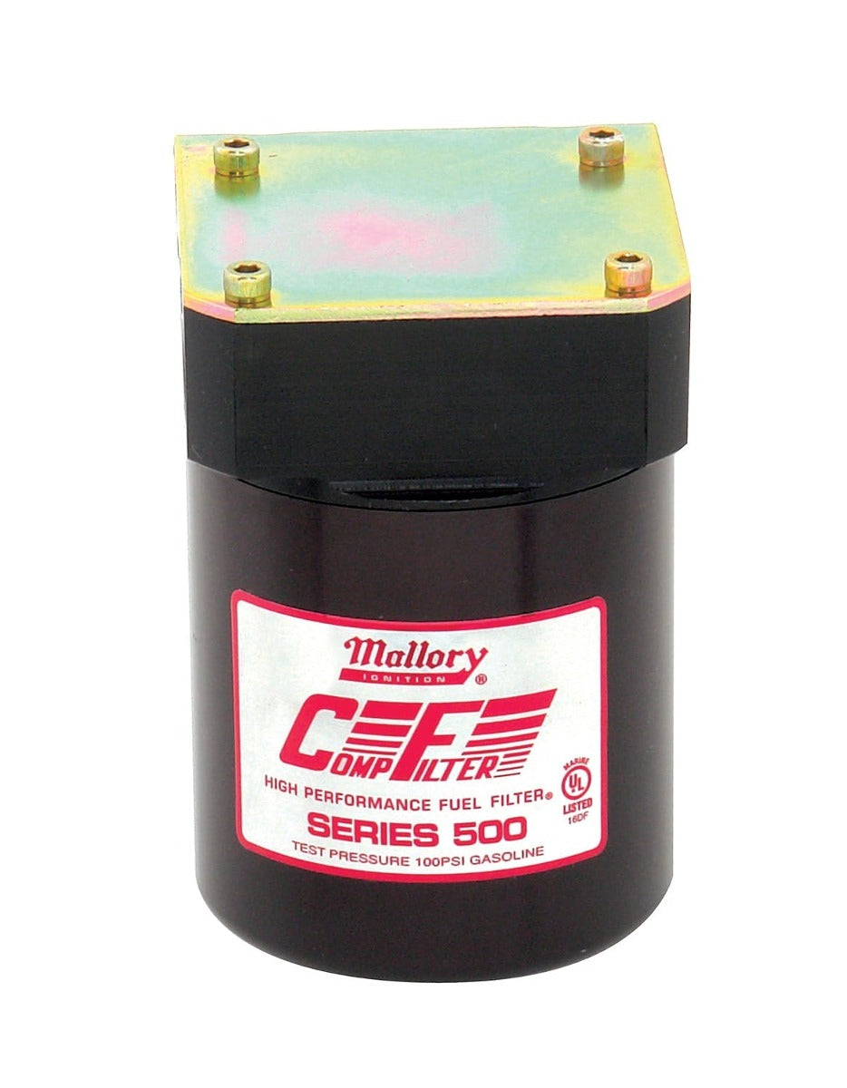 Mallory 29248 Mallory FuelFilter,FI,8AN,10 Micr,225GPH