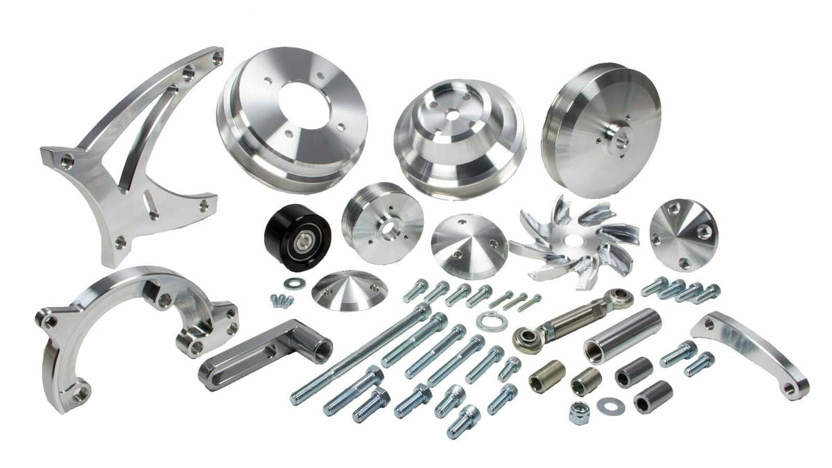 MARCH PERFORMANCE,13105,Pontiac V8 Serpentine Conv Kit