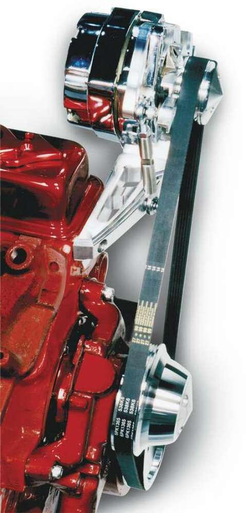 MARCH PERFORMANCE,20131,Chevy SB SWP Alt Bracket