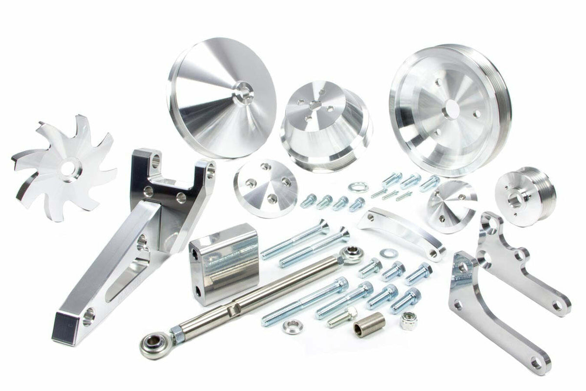 MARCH PERFORMANCE,20450,Bracket Kit SBC Outside Mount