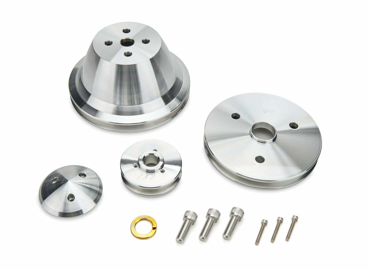 MARCH PERFORMANCE,6010,SB Chevy Pulley Set