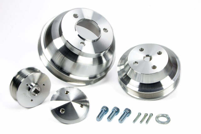 MARCH PERFORMANCE,7310,BBC Long w/p Serpentine Conversion Pulley Kit