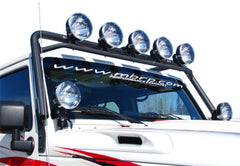 DISCONTINUED - MBRP Exhaust 130987 Windshield Light Bar Assembly; Black Coated