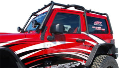 MBRP Exhaust 131040 FRONT ROOF RACK EXTENSION (2 DOOR); BLACK COATED