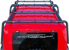 MBRP Exhaust 131040 FRONT ROOF RACK EXTENSION (2 DOOR); BLACK COATED
