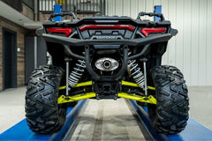 MBRP Exhaust 2020-2023 Polaris Sportsman XP 1000S and Scrambler XP 1000 Sport Series Oval Slip-On Muffler with 3 Inch Tip MBRP AT-9534SP