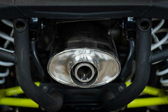 MBRP Exhaust 2020-2023 Polaris Sportsman XP 1000S and Scrambler XP 1000 Sport Series Oval Slip-On Muffler with 3 Inch Tip MBRP AT-9534SP