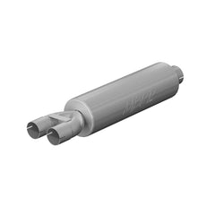 MBRP Exhaust GP190810 3in. ID inlet/dual 2.5in. ID outlet; 30in. Muffler; Mild Tone; T409