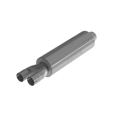 MBRP Exhaust GP192107 3in. ID inlet/dual 2.5in. ID outlet; 30in. Chambered Muffler; T409