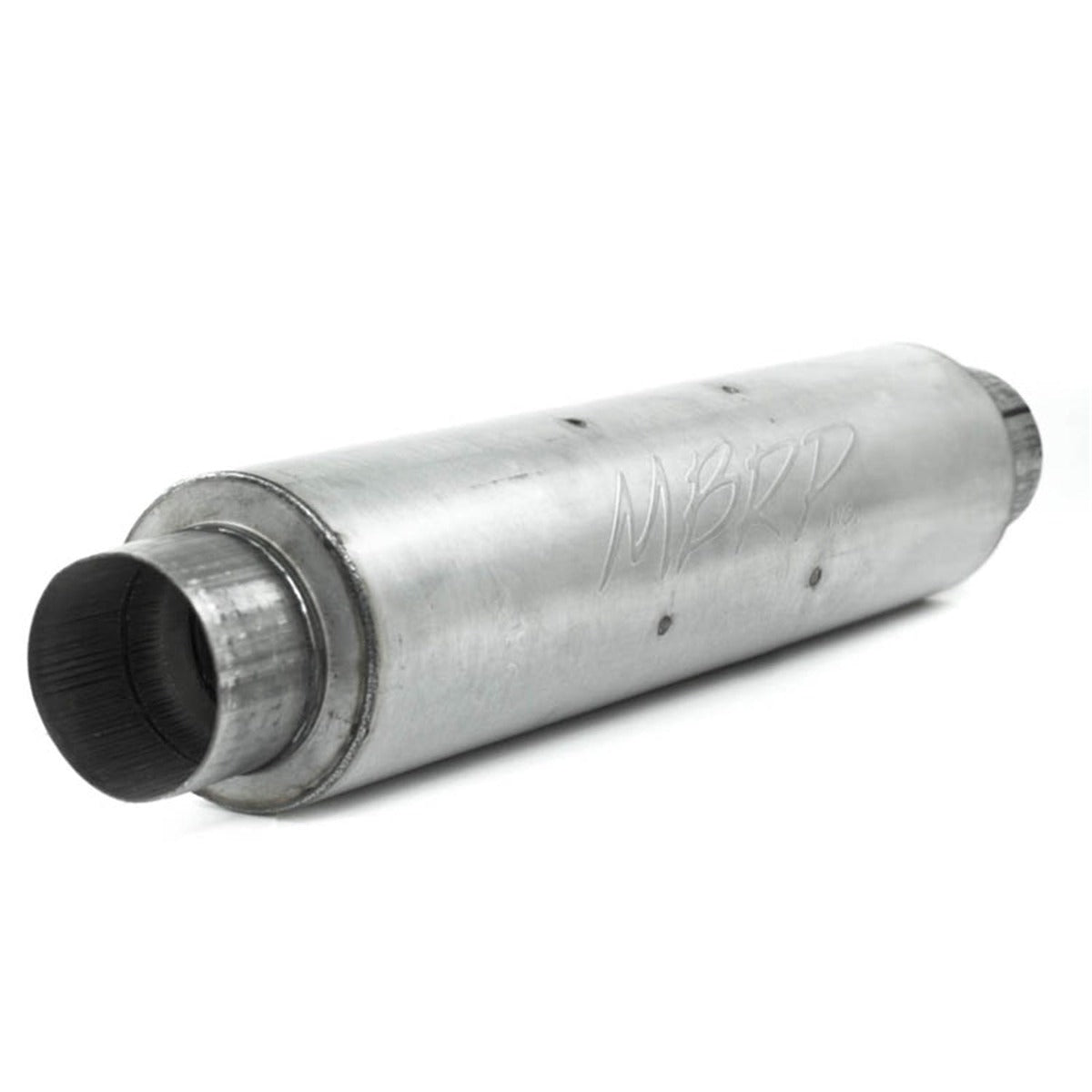 MBRP Exhaust M1004A 4in. inlet/outlet; Quiet tone muffler; 24in. body; 6in. diameter; 30in. overall;