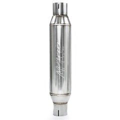 MBRP Exhaust R1012 Resonator; 2.5in. inlet/outlet; 16in. body; 20in. overall; T304